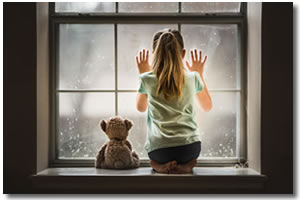 girl window
